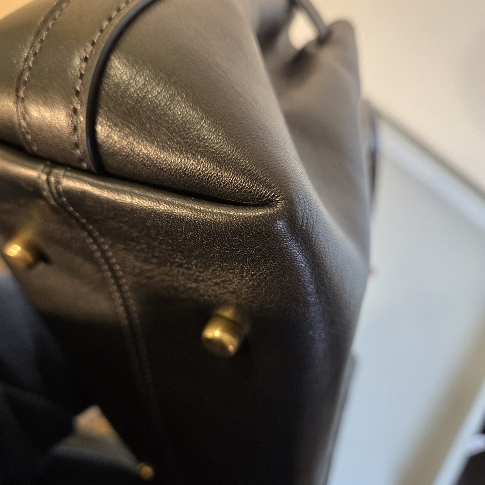 Coach Empire 28 Black Leather - Picture 8 of 13